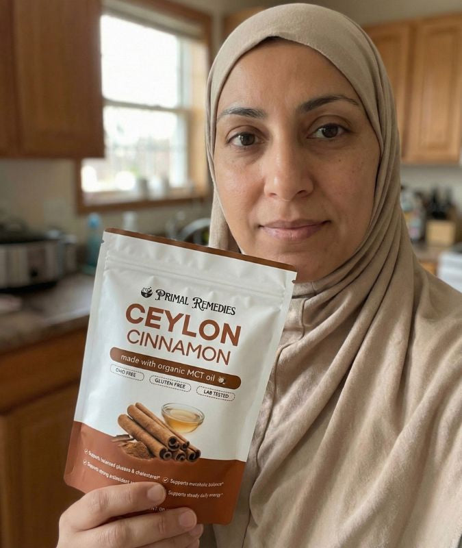 Primal Remedies customer sharing her supplement routine
