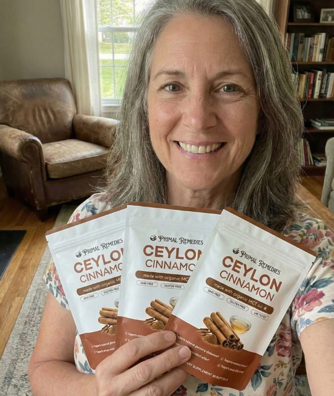 Primal Remedies customer with Ceylon Cinnamon supplements